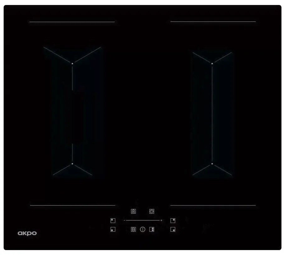 Индукционная варочная панель Akpo PIA 6094218U BL-1