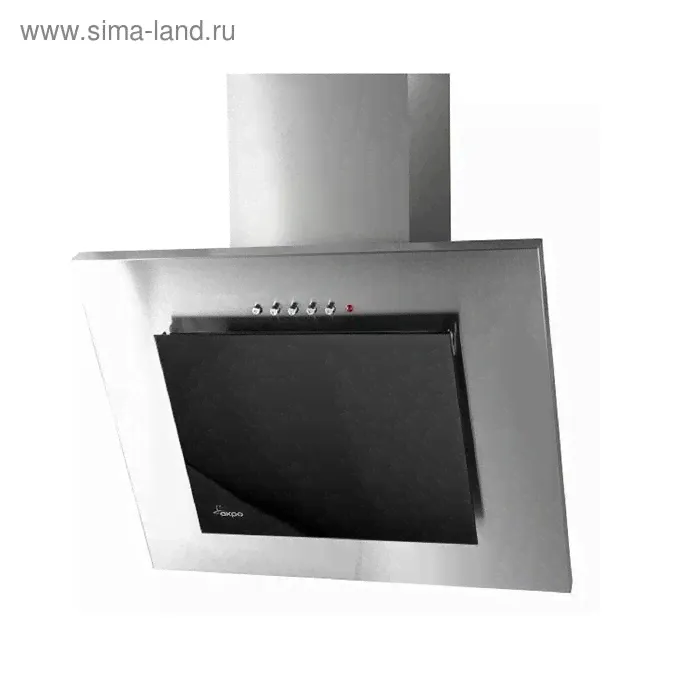 Вытяжка Akpo WK-4 Неро дуо 50, нержавейка-0