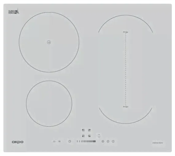 Индукционная варочная панель Akpo PIA 6094117CC WH-1