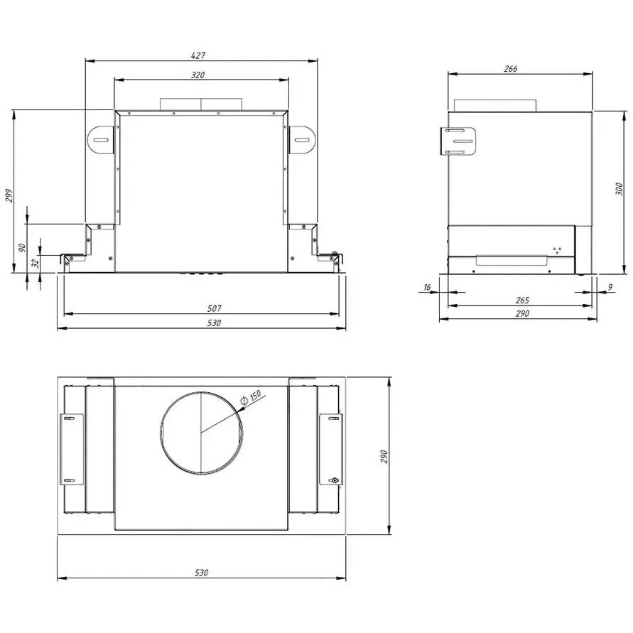 Akpo Neva Glass ECO WK-10 60 вытяжка-2
