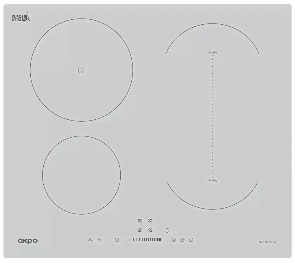 Индукционная варочная панель Akpo PIA 6094117CC WH-2